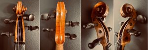 #9 GERMAN VIOLIN KURT ARNO GUTTER Stradivarius copy Markneukirchen 1925