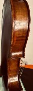 #9 GERMAN VIOLIN KURT ARNO GUTTER Stradivarius copy Markneukirchen 1925