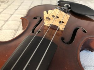 Old violin,First National Institute of Violin, Stradivarius Copy, Made in Germany