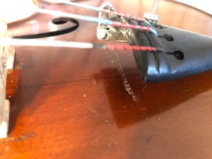 Old violin,First National Institute of Violin, Stradivarius Copy, Made in Germany