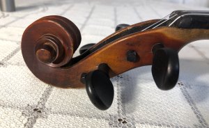 Old violin,First National Institute of Violin, Stradivarius Copy, Made in Germany