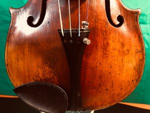 #4 - Italian labelled violin NERO AIODANTE, Repaired in Ohio, USA in 1930 READ!