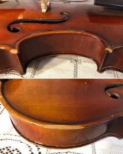 Old violin,First National Institute of Violin, Stradivarius Copy, Made in Germany