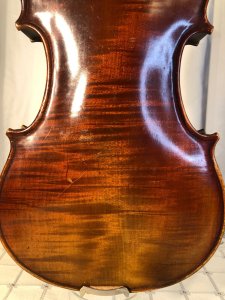 Old violin,First National Institute of Violin, Stradivarius Copy, Made in Germany