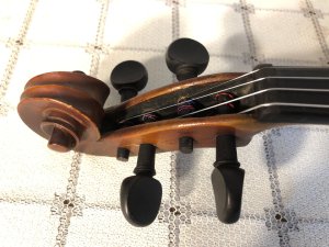 Old violin,First National Institute of Violin, Stradivarius Copy, Made in Germany